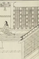 Picture 6 of 116 from Story of Michizane Sugawara, known as Tenjin (Tenjin engi 天神縁起), leaf 13
