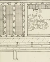 Picture 7 of 116 from Story of Michizane Sugawara, known as Tenjin (Tenjin engi 天神縁起), leaf 14