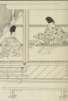 Picture 83 of 116 from Story of Michizane Sugawara, known as Tenjin (Tenjin engi 天神縁起), leaf 149