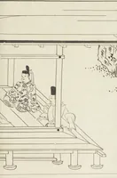 Picture 87 of 116 from Story of Michizane Sugawara, known as Tenjin (Tenjin engi 天神縁起), leaf 154