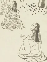 Picture 93 of 116 from Story of Michizane Sugawara, known as Tenjin (Tenjin engi 天神縁起), leaf 164