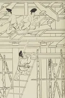 Picture 98 of 116 from Story of Michizane Sugawara, known as Tenjin (Tenjin engi 天神縁起), leaf 175