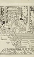Picture 21 of 116 from Story of Michizane Sugawara, known as Tenjin (Tenjin engi 天神縁起), leaf 39