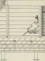 Picture 29 of 116 from Story of Michizane Sugawara, known as Tenjin (Tenjin engi 天神縁起), leaf 55