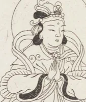 Picture 101 of 161 from Buddhist Figures and Their Attributes [Meiji edition] (Meiji zōho shoshū butsuzō zui 明治増補諸宗佛像図彙) (1886), leaf 128