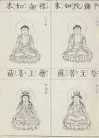 Picture 107 of 161 from Buddhist Figures and Their Attributes [Meiji edition] (Meiji zōho shoshū butsuzō zui 明治増補諸宗佛像図彙) (1886), leaf 135