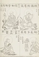Picture 112 of 161 from Buddhist Figures and Their Attributes [Meiji edition] (Meiji zōho shoshū butsuzō zui 明治増補諸宗佛像図彙) (1886), leaf 144