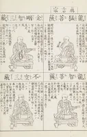 Picture 124 of 161 from Buddhist Figures and Their Attributes [Meiji edition] (Meiji zōho shoshū butsuzō zui 明治増補諸宗佛像図彙) (1886), leaf 156