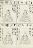 Picture 15 of 161 from Buddhist Figures and Their Attributes [Meiji edition] (Meiji zōho shoshū butsuzō zui 明治増補諸宗佛像図彙) (1886), leaf 34