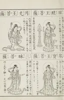 Picture 22 of 161 from Buddhist Figures and Their Attributes [Meiji edition] (Meiji zōho shoshū butsuzō zui 明治増補諸宗佛像図彙) (1886), leaf 41