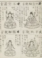 Picture 26 of 161 from Buddhist Figures and Their Attributes [Meiji edition] (Meiji zōho shoshū butsuzō zui 明治増補諸宗佛像図彙) (1886), leaf 45