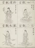 Picture 29 of 161 from Buddhist Figures and Their Attributes [Meiji edition] (Meiji zōho shoshū butsuzō zui 明治増補諸宗佛像図彙) (1886), leaf 53