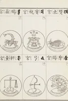 Picture 65 of 161 from Buddhist Figures and Their Attributes [Meiji edition] (Meiji zōho shoshū butsuzō zui 明治増補諸宗佛像図彙) (1886), leaf 94