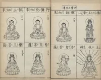 Picture 13 of 19 from Buddhist Figures and Their Attributes (Zōho shoshū Butsuzō zui 増補諸宗 佛像図彙) : [volume 4] (1783), leaf 13