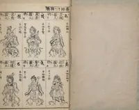 Picture 1 of 19 from Buddhist Figures and Their Attributes (Zōho shoshū Butsuzō zui 増補諸宗 佛像図彙) : [volume 4] (1783), leaf 2