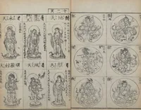 An illustration from Buddhist Figures and Their Attributes (Zōho shoshū Butsuzō zui 増補諸宗 佛像図彙) : [volume 3] (1783)