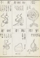 An illustration from Buddhist Figures and Their Attributes (Zōho shoshū Butsuzō zui 増補諸宗 佛像図彙) : [volume 5] (1783)