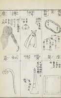 An illustration from Buddhist Figures and Their Attributes (Zōho shoshū Butsuzō zui 増補諸宗 佛像図彙) : [volume 5] (1783)