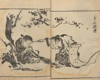 An illustration from Itchō Picture Album (Itchō gafu 一蝶画譜) : [volume 2] (1770)
