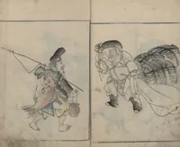 An illustration from Sonan's Picture Book (Sonan gafu 楚南画譜) (1834)