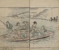 An illustration from Sonan's Picture Book (Sonan gafu 楚南画譜) (1834)