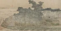 An illustration from Eight Views of Edo (Edo Hakkei 江戸八景) (1771)