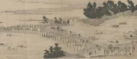 An illustration from Eight Views of Edo (Edo Hakkei 江戸八景) (1771)