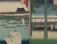 Picture 23 of 59 from One Hundred Famous Views of Edo (Meisho Edo hyakkei 名所江戸百景) (1856), leaf 25