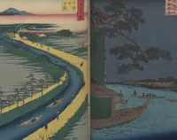 Picture 27 of 59 from One Hundred Famous Views of Edo (Meisho Edo hyakkei 名所江戸百景) (1856), leaf 29