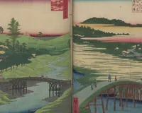 Picture 33 of 59 from One Hundred Famous Views of Edo (Meisho Edo hyakkei 名所江戸百景) (1856), leaf 35