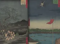 Picture 49 of 59 from One Hundred Famous Views of Edo (Meisho Edo hyakkei 名所江戸百景) (1856), leaf 51
