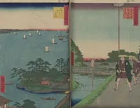 Picture 54 of 59 from One Hundred Famous Views of Edo (Meisho Edo hyakkei 名所江戸百景) (1856), leaf 56
