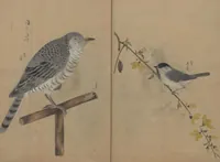 Picture 6 of 13 from A Compendium of Small Birds (Kotori rui shū 小鳥類集) (1836), leaf 9