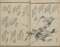 An illustration from Poems on Portraits of the Famous and the Infamous (Kyōka kijin gazō-shū)