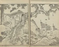 An illustration from Illustrations of Chinese Poems Chosen from Toshisen's Book (Tōshisen ehon 唐詩撰畫本) : [volume 5] (1833)