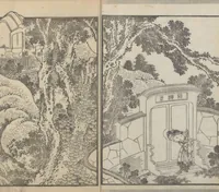 An illustration from Illustrations of Chinese Poems Chosen from Toshisen's Book (Tōshisen ehon 唐詩撰畫本) : [volume 4] (1833)