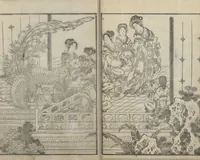 An illustration from Illustrations of Chinese Poems Chosen from Toshisen's Book (Tōshisen ehon 唐詩撰畫本) : [volume 1] (1833)