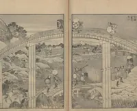 Picture 13 of 25 from One Hundred Views of Mount Fuji (Fugaku hyakkei, nihen 富嶽百景二編) : [volume 2] (1835), leaf 16