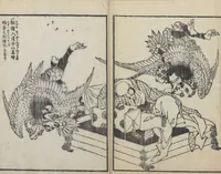 An illustration from Illustrations of Honorable Anecdotes of Japan and China (Ehon wakan no homare 絵本和漢誉) (1850)