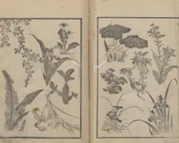 An illustration from Transmitting the Spirit, Revealing the Form of Things, Volume 1 (Denshin kaishu: Hokusai manga, shohen 傳神開手 北斎漫画初編) (1814)