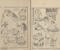Picture 10 of 24 from Transmitting the Spirit, Revealing the Form of Things, Volume 9 (Denshin kaishu: Hokusai manga, kyūhen 傳神開手 北斎漫画九編) (1819), leaf 13