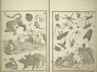 An illustration from Picture Album of the Floating World (Ukiyo efu 浮世画譜) : [volume 1] (1820)