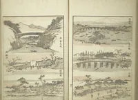 An illustration from Picture Album of the Floating World (Ukiyo efu 浮世画譜) : [volume 1] (1820)