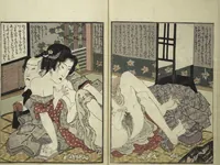 Picture 10 of 12 from An Erotic Picture Book of Snow on Fuji (Enpon fuji no yuki 艶本 婦慈のゆき) (1824), leaf 10