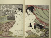 Picture 11 of 12 from An Erotic Picture Book of Snow on Fuji (Enpon fuji no yuki 艶本 婦慈のゆき) (1824), leaf 11