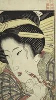 An illustration from A Modern Day "Clear Mirror" (Masukagami 万寿嘉々見) : [volume 2] (1822)