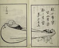 Picture 16 of 46 from Drawings by the Drunken Fuyō (Gazu sui Fuyō 画図酔芙蓉) (1809), leaf 25
