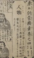 Picture 33 of 66 from Illustrated Encyclopedia of China (Morokoshi kinmō zui 唐土訓蒙図彙) : [volume 1] (1718), leaf 65