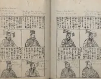 An illustration from Illustrated Encyclopedia of China (Morokoshi kinmō zui 唐土訓蒙図彙) : [volume 1] (1718)