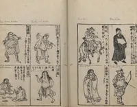 An illustration from Illustrated Encyclopedia of China (Morokoshi kinmō zui 唐土訓蒙図彙) : [volume 1] (1718)